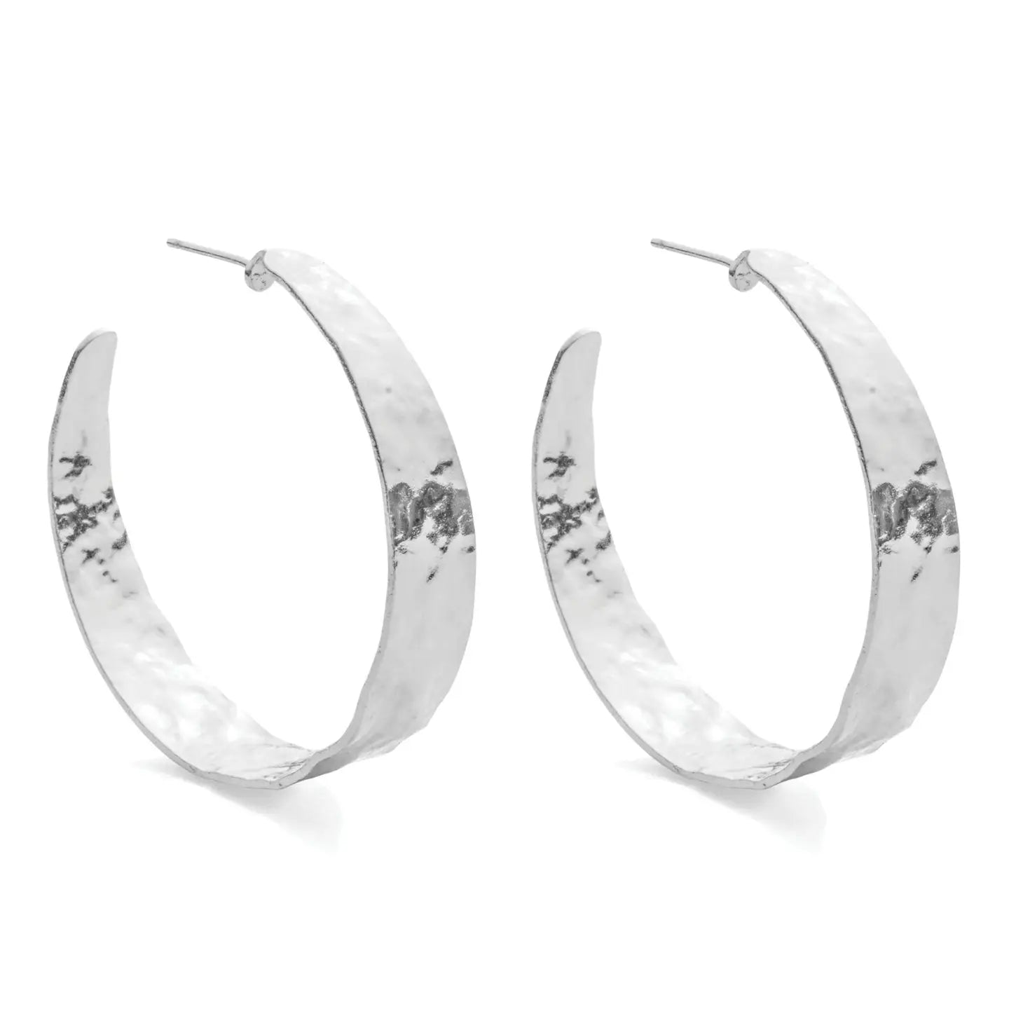 Splendid Iris Gilded Hoops