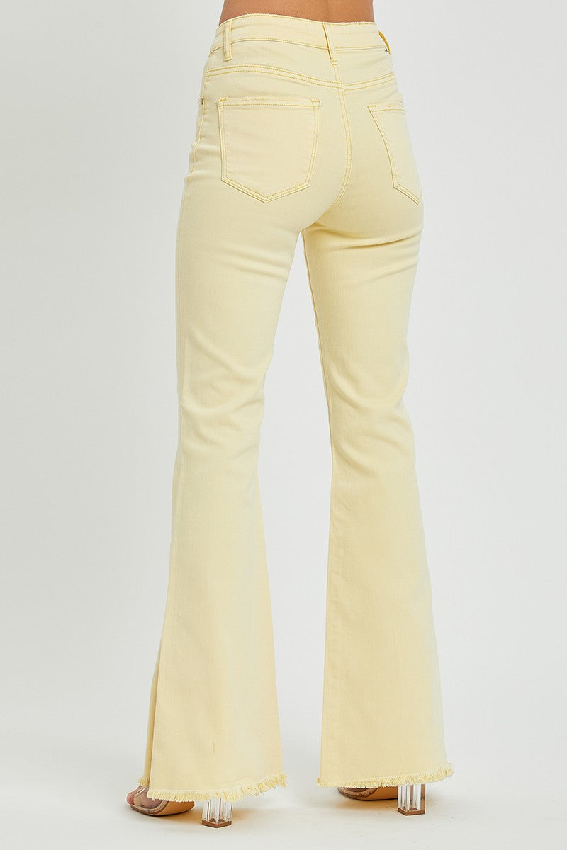 Risen High Rise Flare Slit Pants