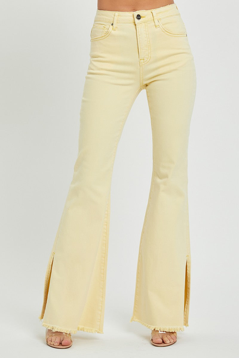 Risen High Rise Flare Slit Pants
