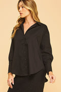 Freezia Button Down Collar Shirt