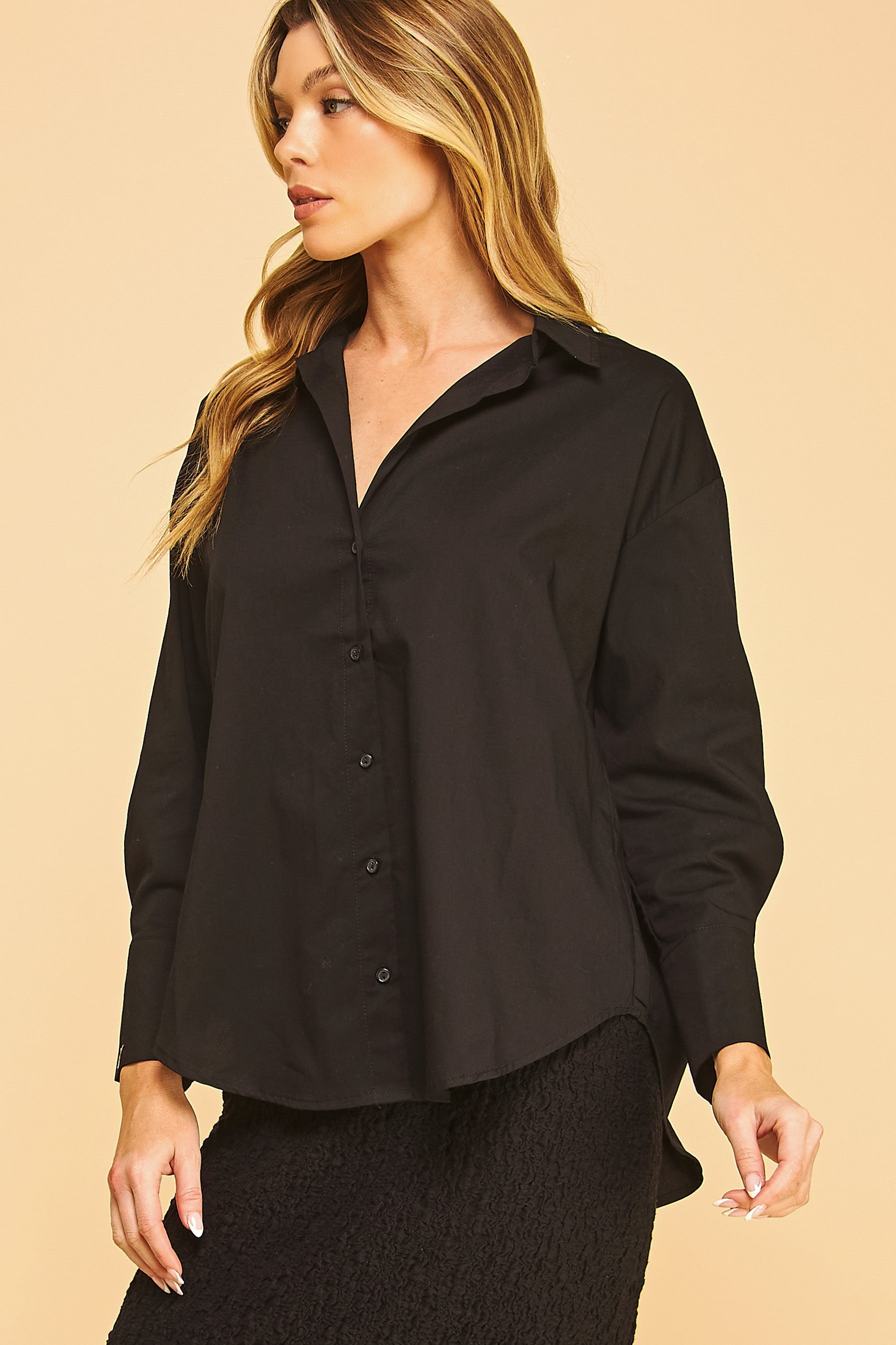 Freezia Button Down Collar Shirt