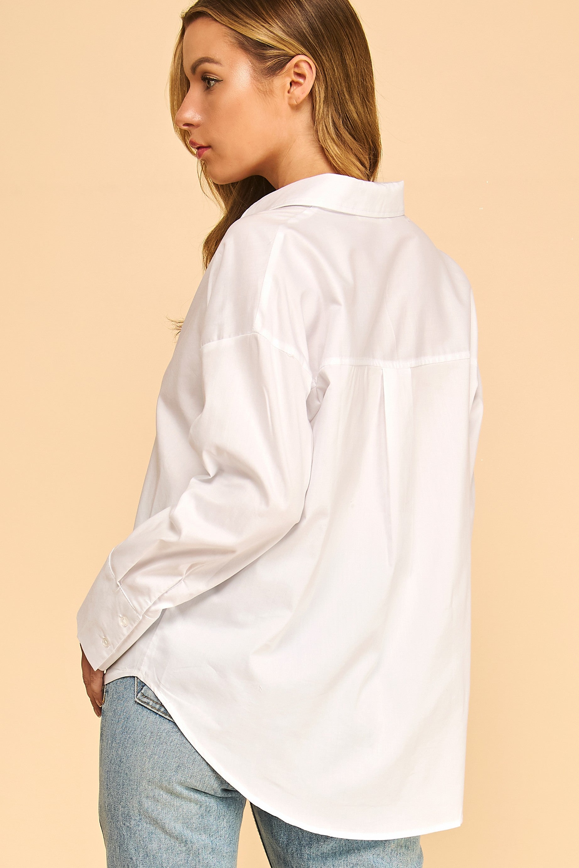Freezia Button Down Collar Shirt