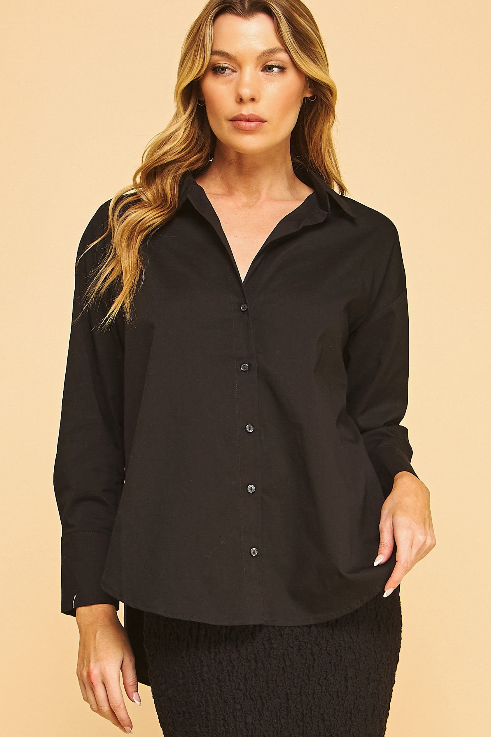 Freezia Button Down Collar Shirt