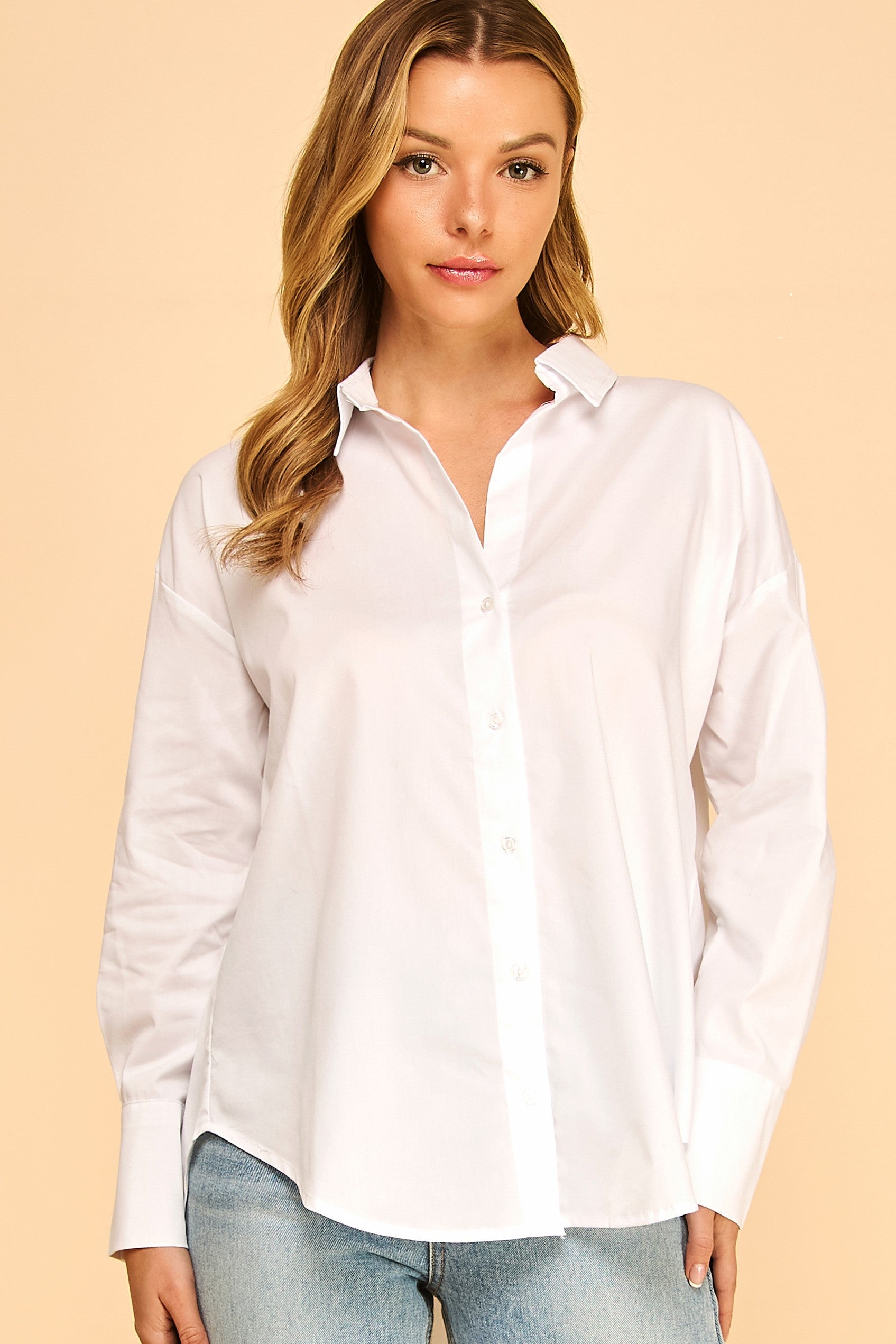 Freezia Button Down Collar Shirt