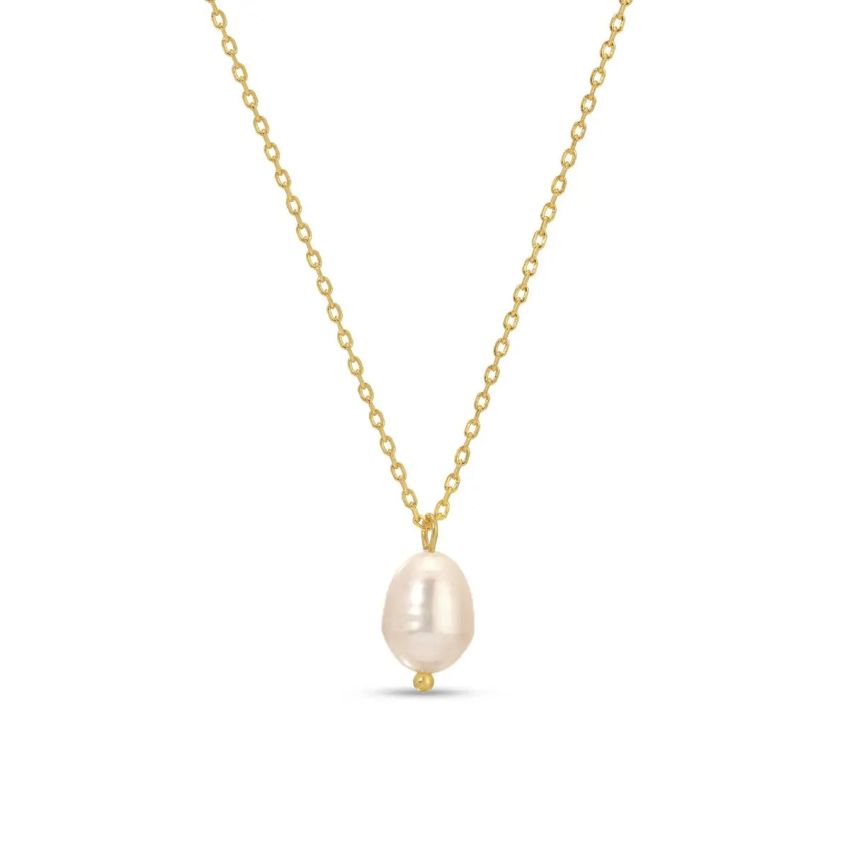 Splendid Iris Sweetest Freshwater Pearl Pendant Necklace