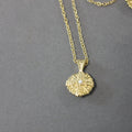 Necklace Small Medallion Cross Pendant