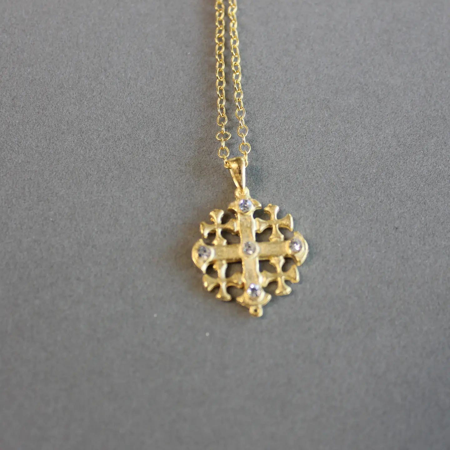 Jerusalem Cross Pendant/Charm Necklaces