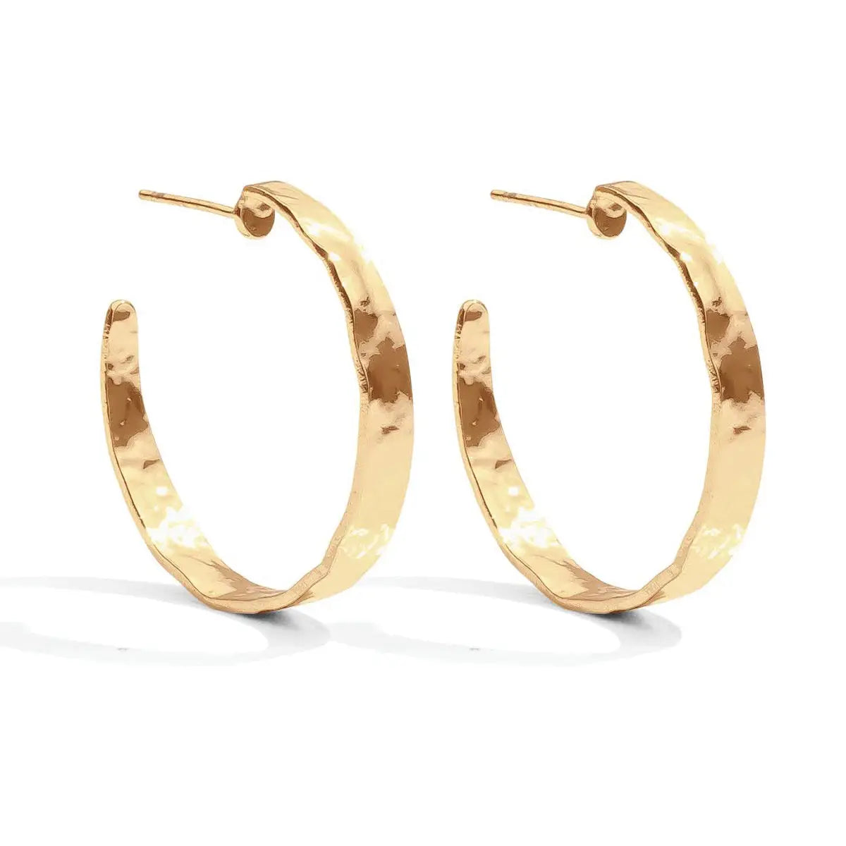 Splendid Iris Gilded Hoops
