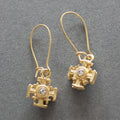 Jerusalem Cross Earrings