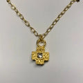 Faith Inspired Filigree Cross Pendant Necklace