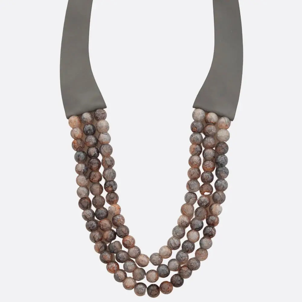 Beaded Layered Magnetic Necklace