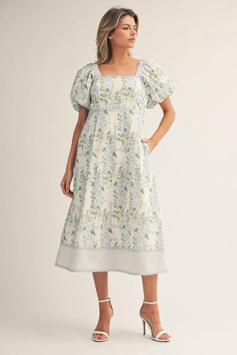 Jodifl Ric Rac floral Dress