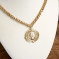 Framed Coin Necklace