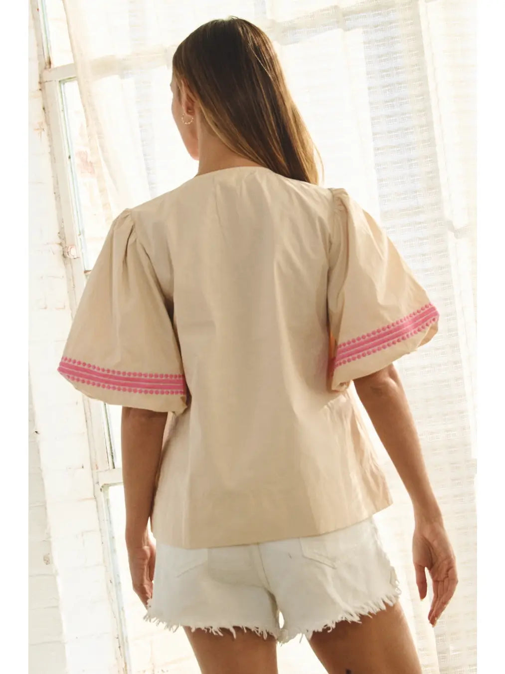 Oddi Cotton Poplin Top