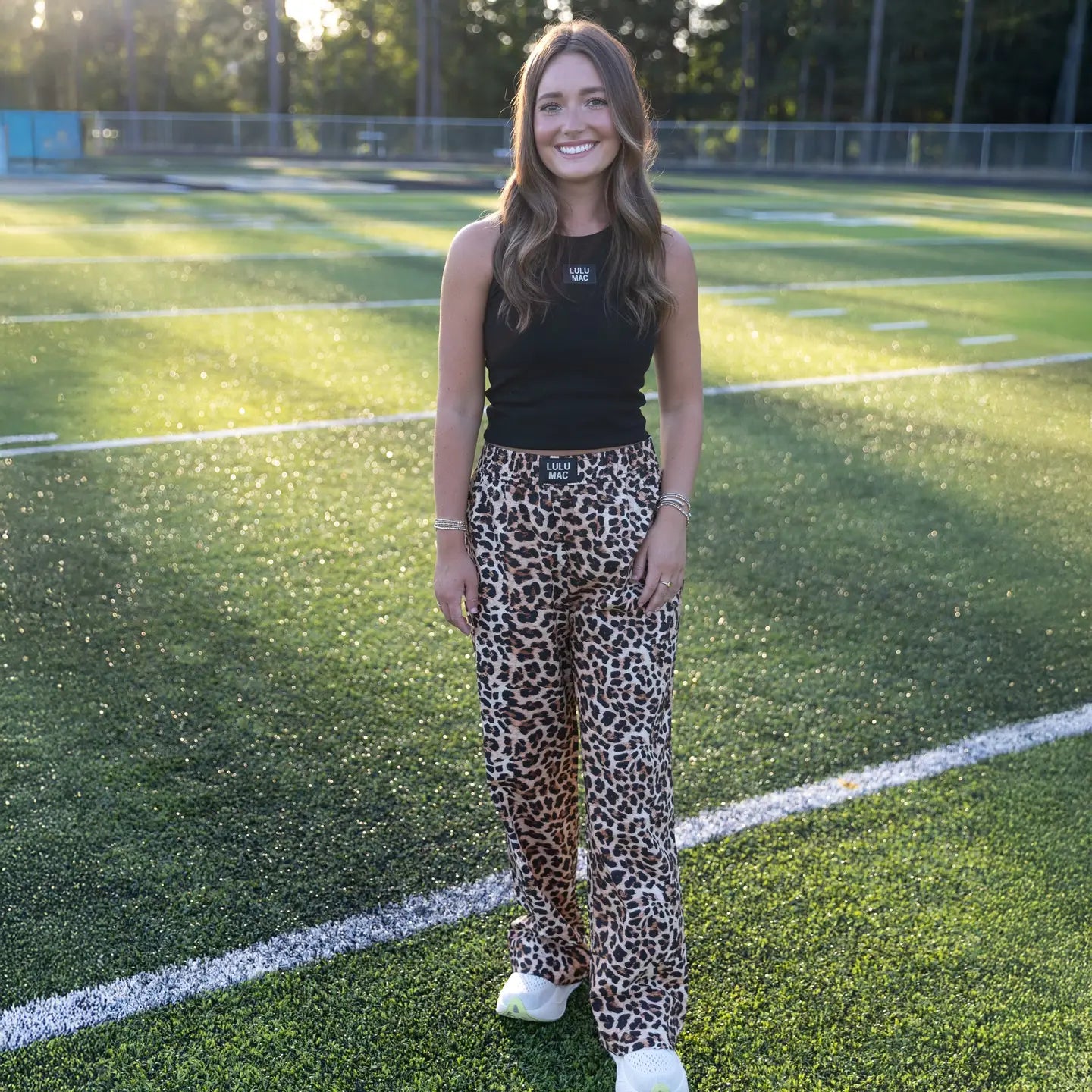 Lulu Mac Leopard Print Pants
