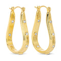 Splendid Iris Petite Oblong Latchback Earrings