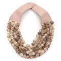 ANB Chunky Beaded Layered Necklace