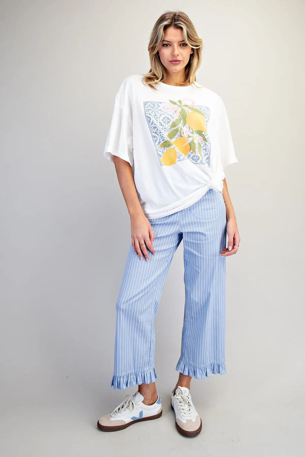 Eesome Lemon Printed Tee Shirt