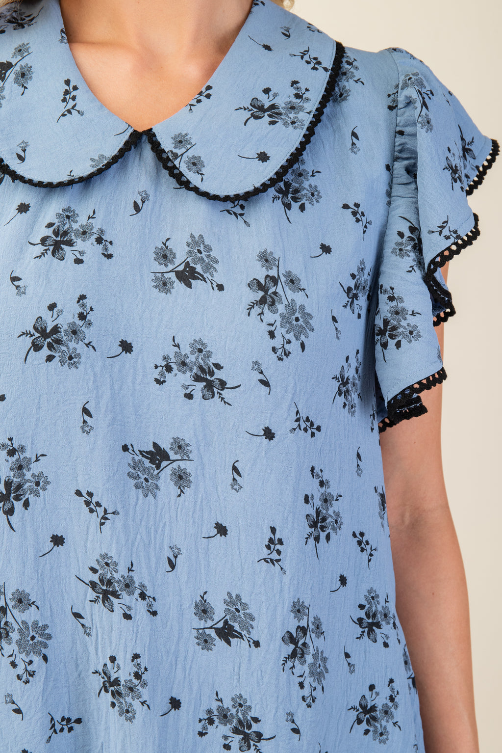 Gigio Vintage Floral Print Dress