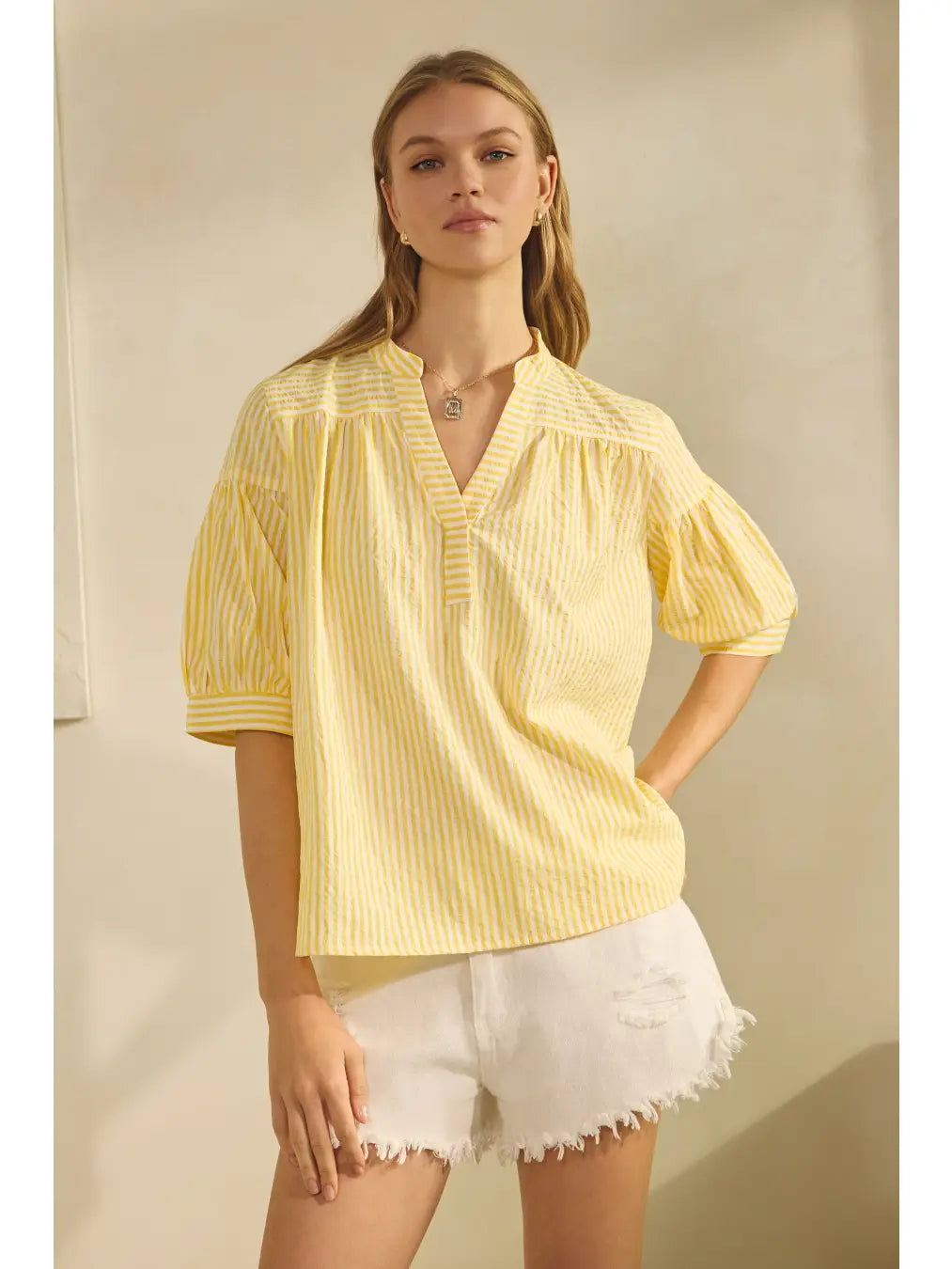 Oddi Plus Striped Blouse