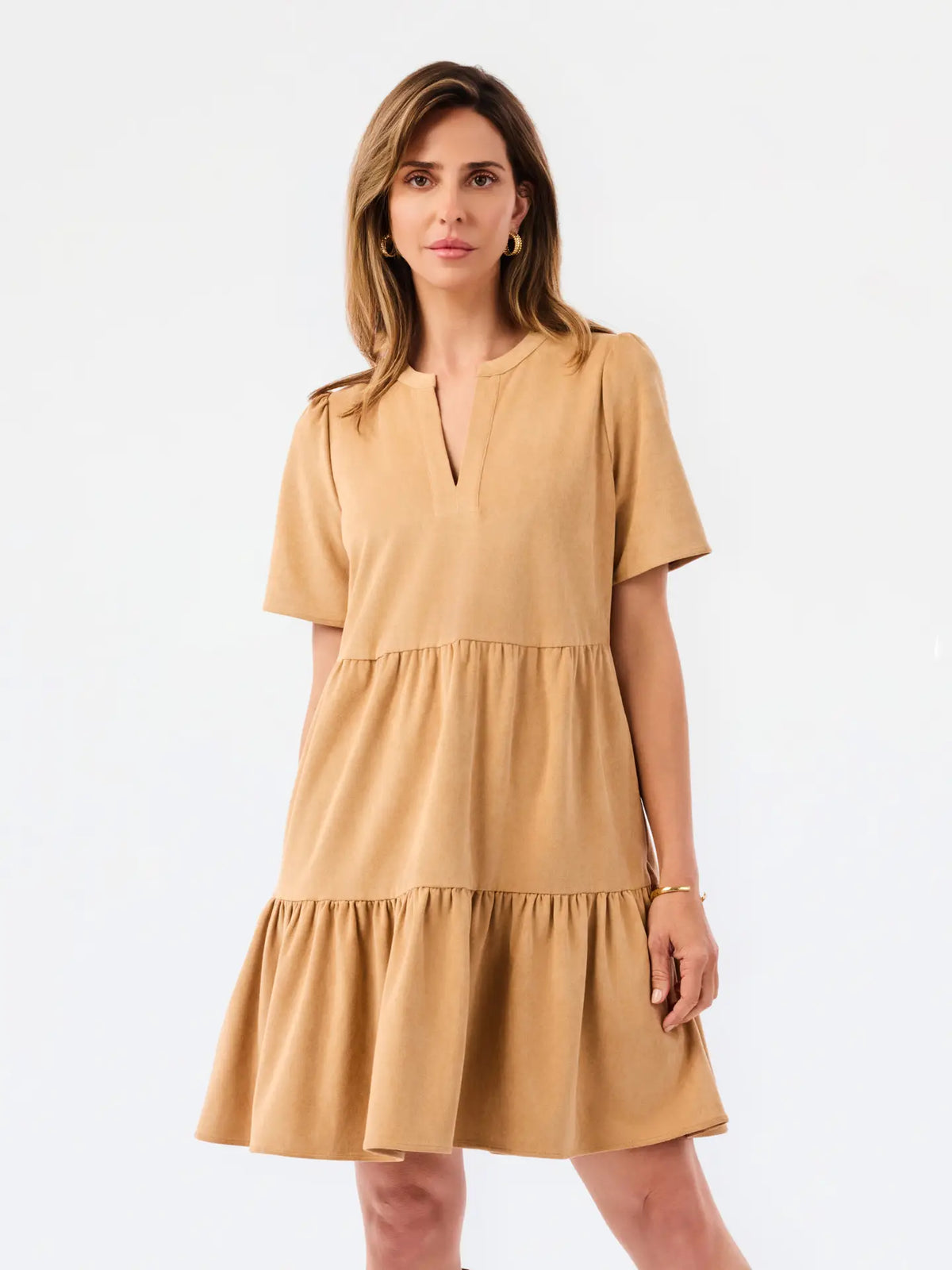MS Adelyn Tan Suede Drees