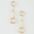 H&D Toggle Chain Drop Earrings