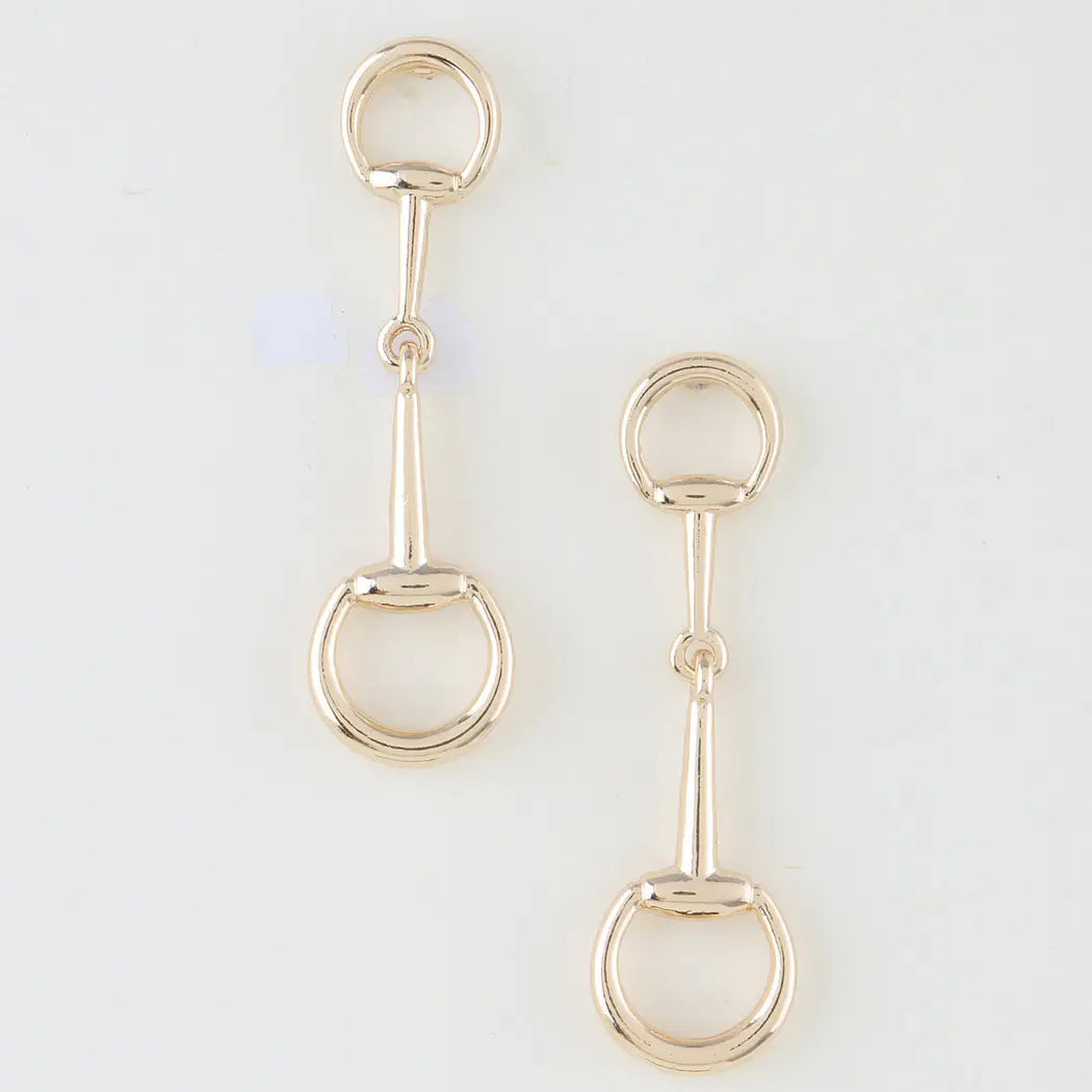 H&D Toggle Chain Drop Earrings