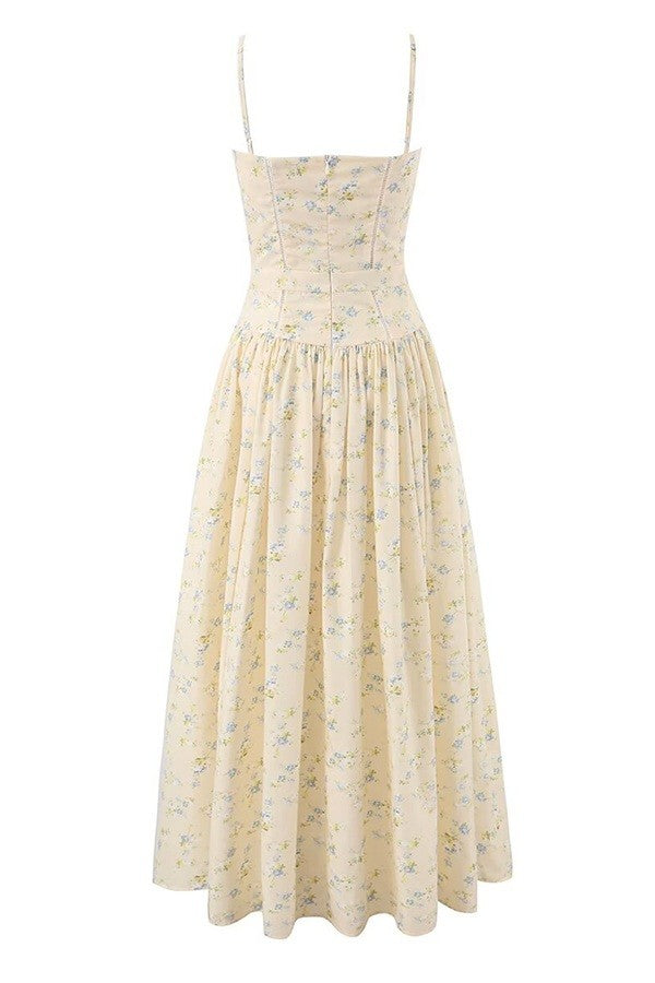 Sundayup Floral Print Midi Sundress