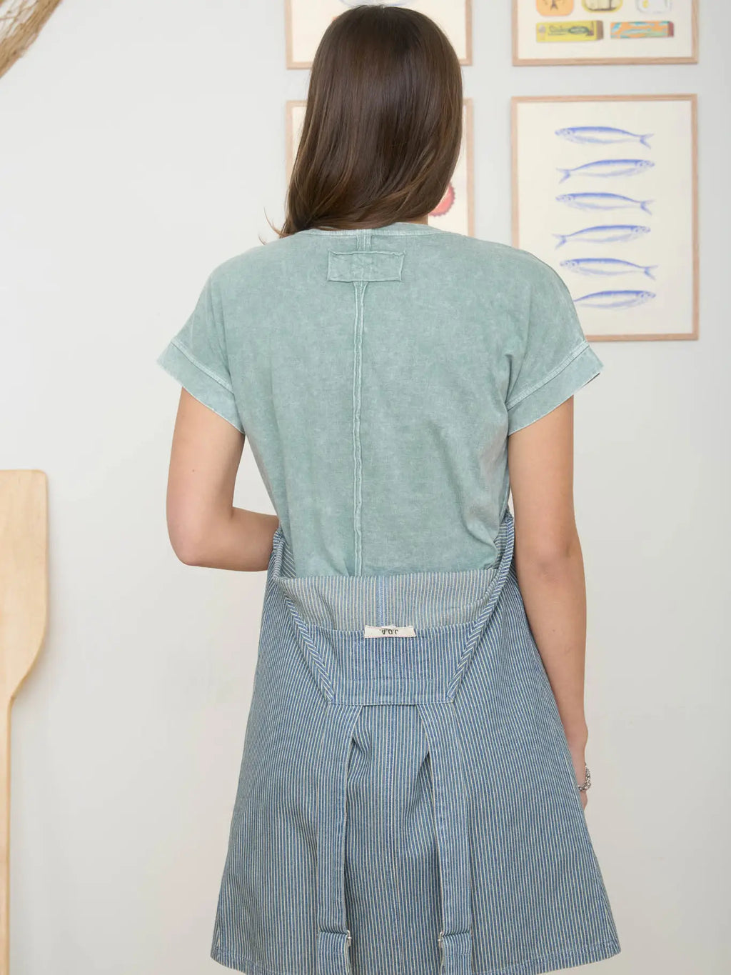 Blu Pepper Washed Short Sleeve Boxy Knit Top