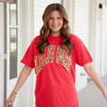 Lulu Mac Leopard Print T-Shirt