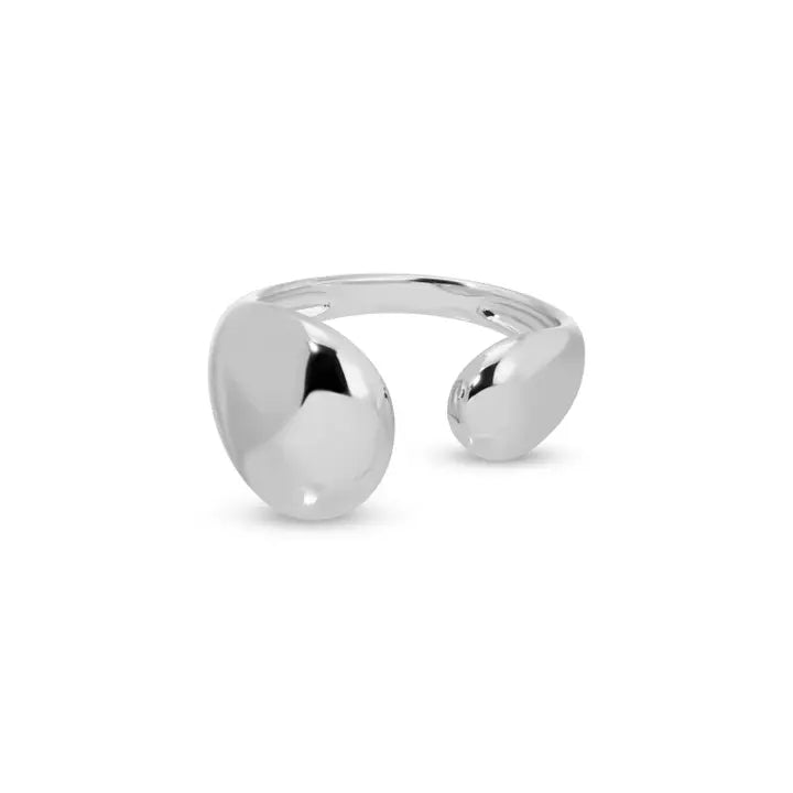 Splendid Iris Bold Contemporary Adjustable Ring