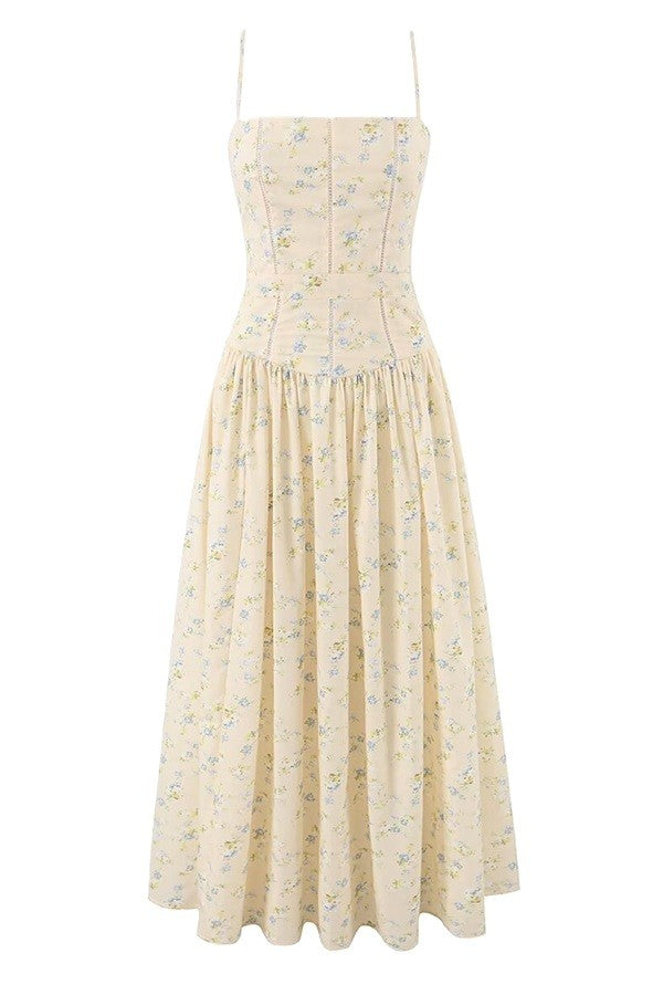 Sundayup Floral Print Midi Sundress